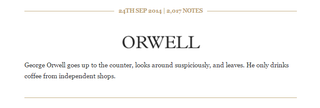 Illustration for article titled A Tumblr Reveals the Starbucks Orders of Your Favorite Literary Figures